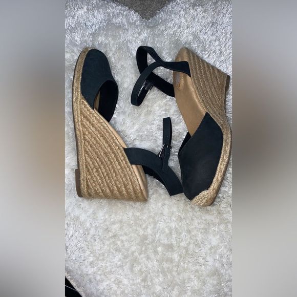 Me Too Espadrille in Black Fabric - Picture 4 of 12